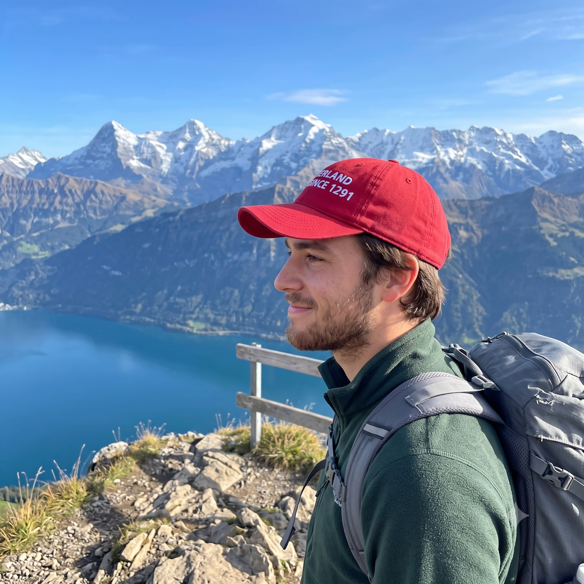 Switzerland Great Since 1291 Cap