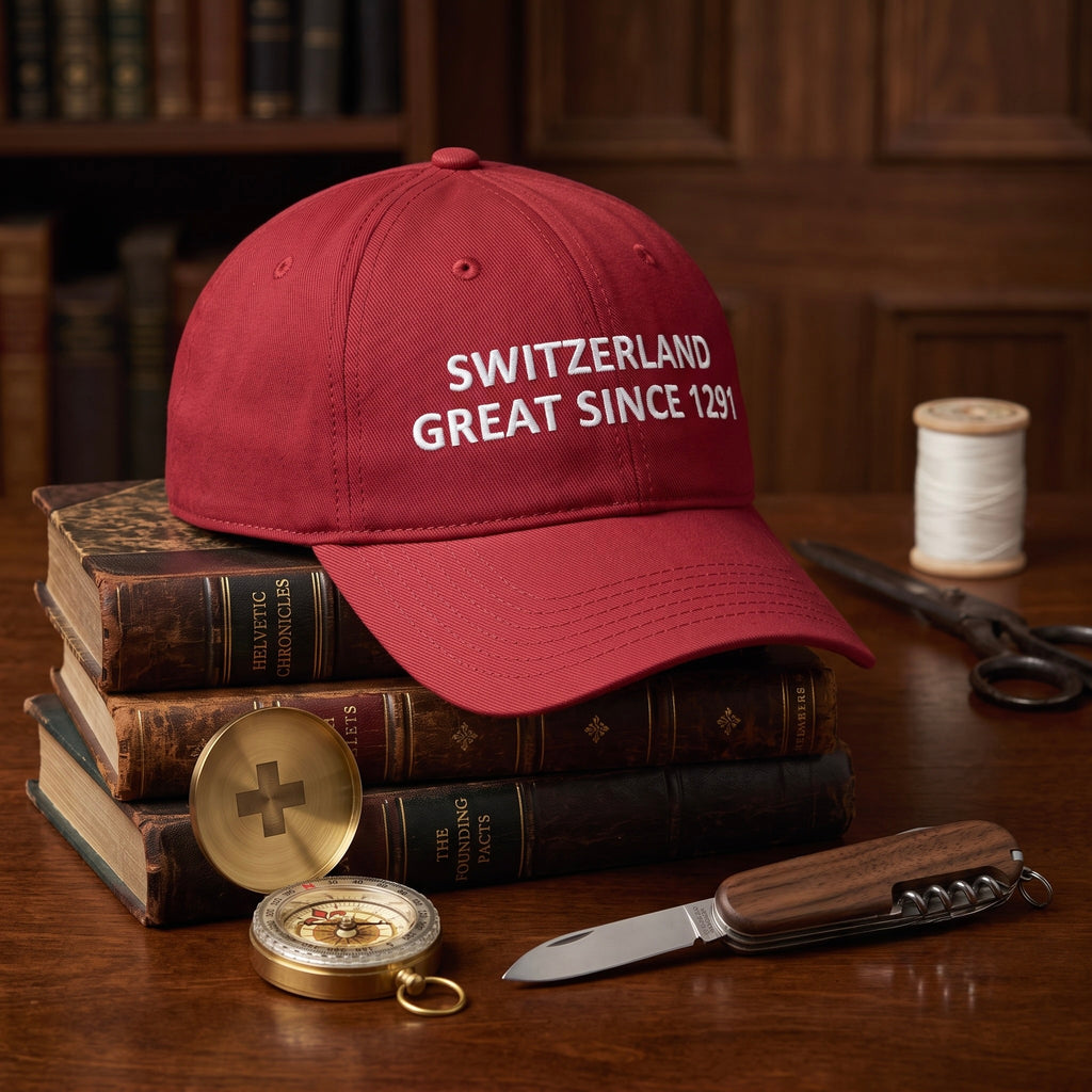 Switzerland Great Since 1291 Cap