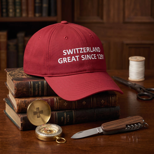 Switzerland Great Since 1291 Cap